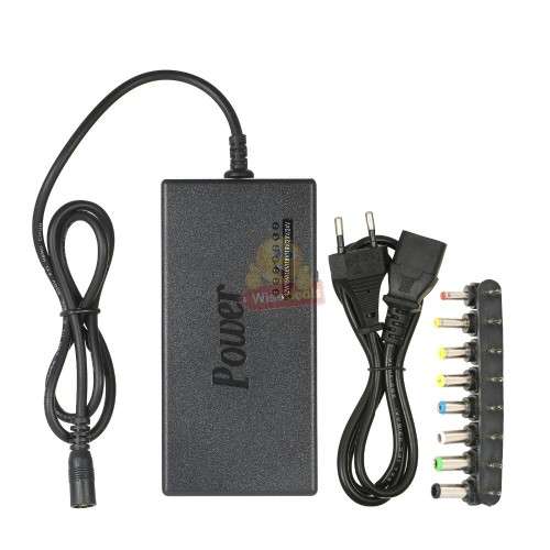 Universal 120W Laptop Charger with 8 Interface Sizes for different devices