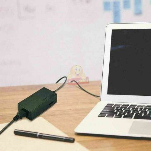 Universal 120W Laptop Charger with 8 Interface Sizes for different devices