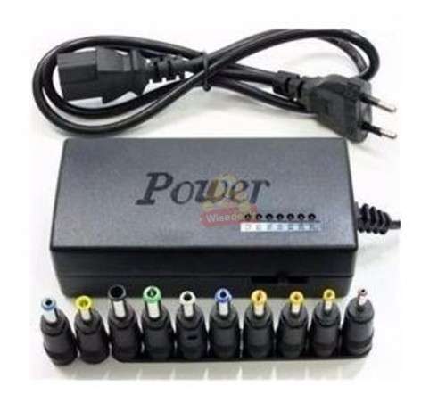 Universal 120W Laptop Charger with 8 Interface Sizes for different devices