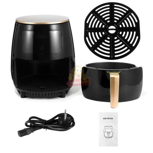 Air Fryer with Digital LED Display, Air-fry, grill, bake, sauté and roast
