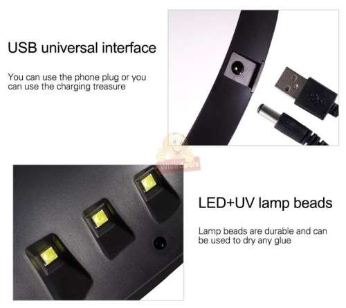 36W Panda LED UV Nail Dryer for all kinds of Gel, Ideal for professional or personal use