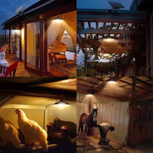 Twin Pack Solar Combo Set with Remote Control, perfect for indoor and outdoor use