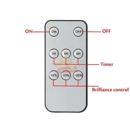 Twin Pack Solar Combo Set with Remote Control, perfect for indoor and outdoor use