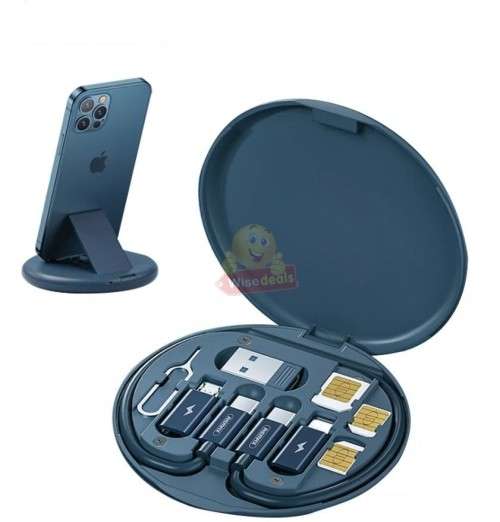 60W Fast Charging Data Cable Set, keep all your devices charged with this portable compact set