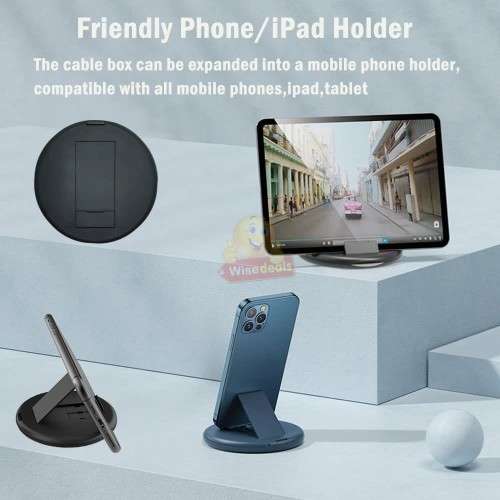 60W Fast Charging Data Cable Set, keep all your devices charged with this portable compact set