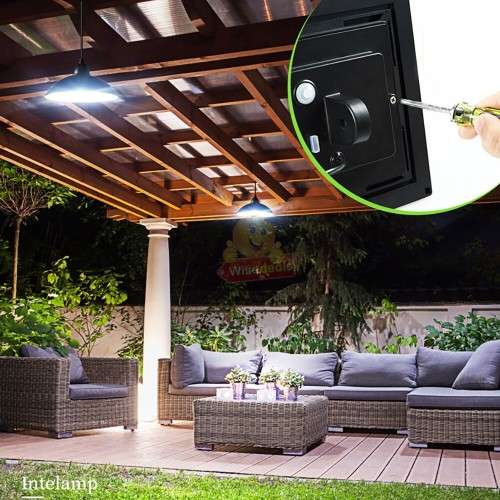 LED SOLAR Light with wire and Panel and Remote Control