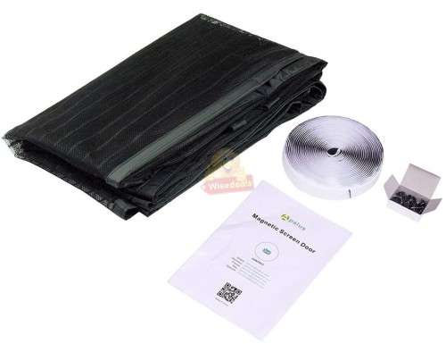 DIY Hands-Free Magnetic Screen Door, Keep FRESH AIR in and BUGS OUT!