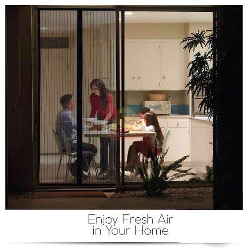 DIY Hands-Free Magnetic Screen Door, Keep FRESH AIR in and BUGS OUT!