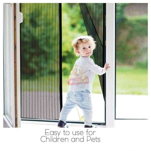 DIY Hands-Free Magnetic Screen Door, Keep FRESH AIR in and BUGS OUT!