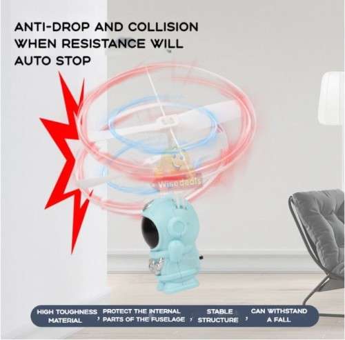 Astronaut Flying Spaceman - Induction, Spinning & Suspension Features and Hand Controlled