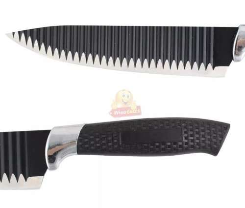 6 Piece Stainless Steel Knife Set