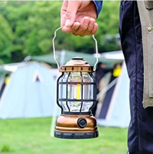360° Portable Vintage LED Lantern