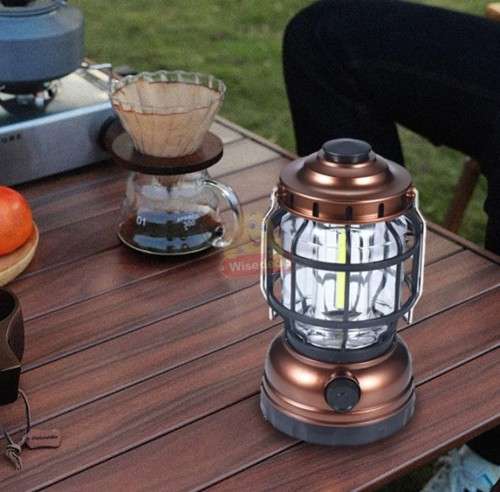 360° Portable Vintage LED Lantern