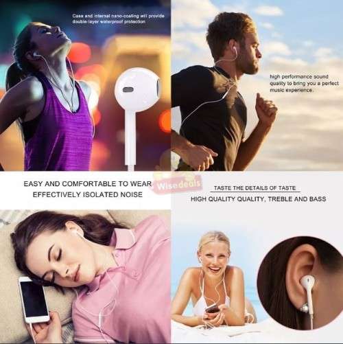 Hybrid technology Wired Earbuds