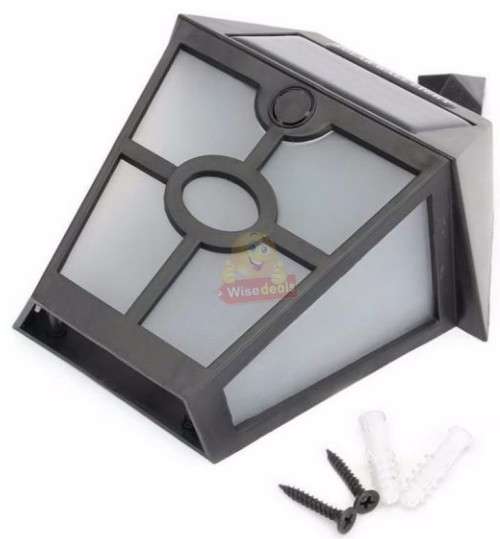 Solar Wall Light with Motion Control and Dim Mode