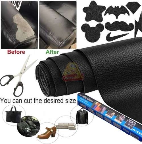 Leather Repair Patch - Your DIY solution for repairs on leather, vinyl, fabrics and more.