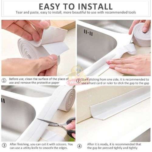 Self-Adhesive Caulk Strip