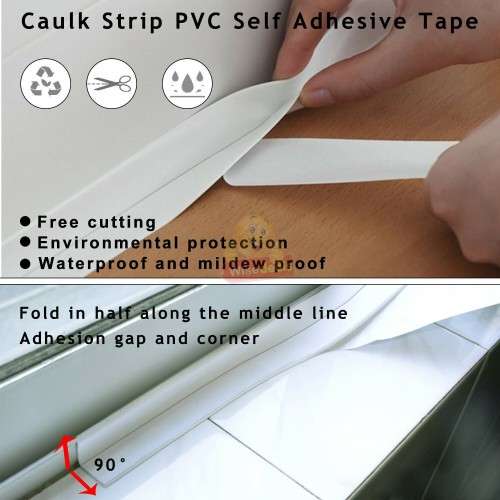 Self-Adhesive Caulk Strip