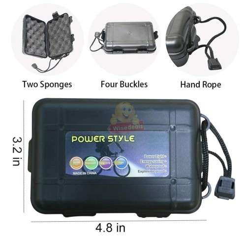 Super Bright 1500 Lumens CREE LED Zoomable Flashlight in Carry Case