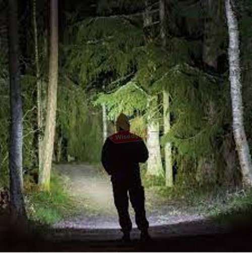 Super Bright 1500 Lumens CREE LED Zoomable Flashlight in Carry Case