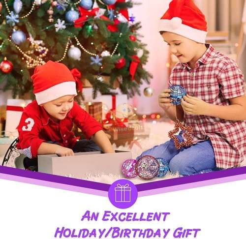 Boomerang Hand-Controlled Rechargeable Flying Ball, 360° Rotating Auto Fly with on/off switch Remote