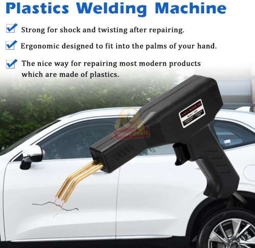 Heated Welding Kit with Accessories and Carry Case