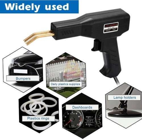 Heated Welding Kit with Accessories and Carry Case