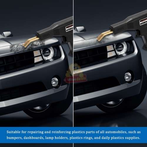 Heated Welding Kit with Accessories and Carry Case