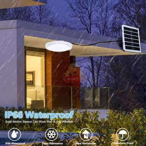 LED Solar Ceiling Light for Indoor and Outdoor use with Remote Control