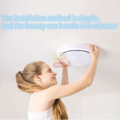 LED Solar Ceiling Light for Indoor and Outdoor use with Remote Control