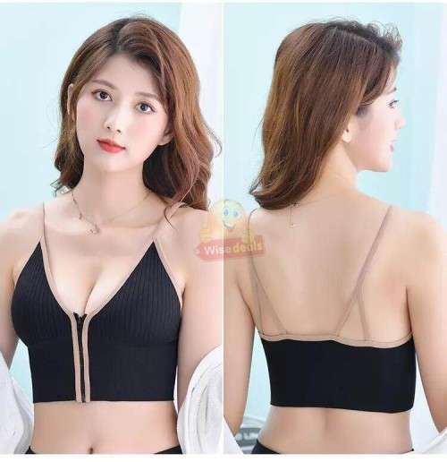 Free Size Sexy Threaded Front V Zipper Underwear in WHITE, BLACK OR BLUE