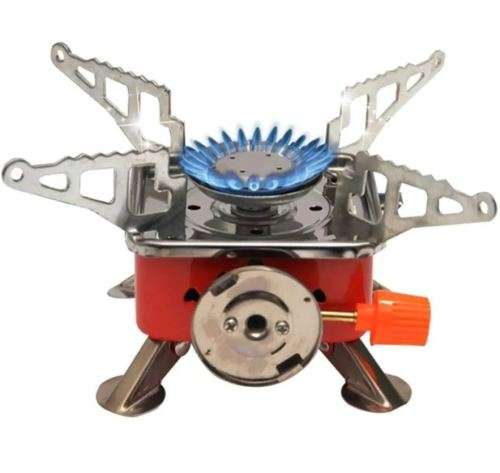 Foldable and Portable Small Square Gas Burner Stove
