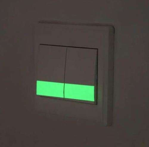 Glow in the Dark Fluorescent Tape - Light up your Steps and Walkways