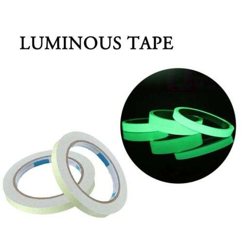 Glow in the Dark Fluorescent Tape - Light up your Steps and Walkways