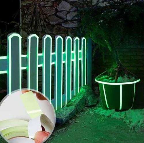 Glow in the Dark Fluorescent Tape - Light up your Steps and Walkways