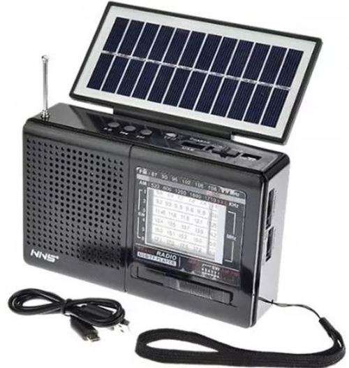 Rechargeable Bluetooth SOLAR AM-FM Radio