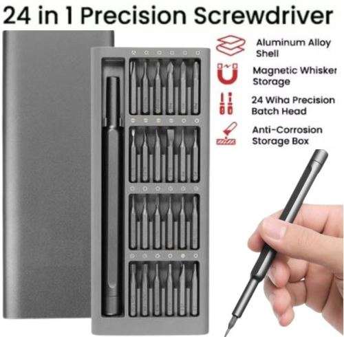 24 in 1 Precision Screwdriver Kit