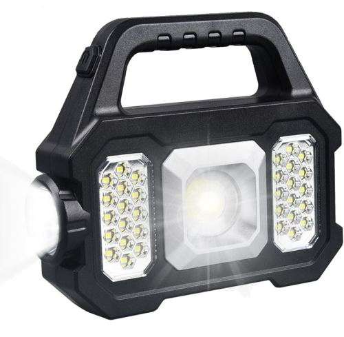 SOLAR and USB Portable Waterproof Search Light