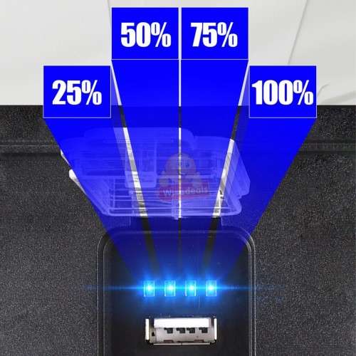 SOLAR and USB Portable Waterproof Search Light