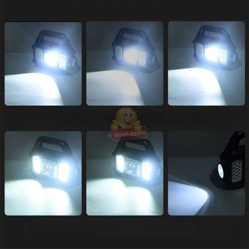 SOLAR and USB Portable Waterproof Search Light