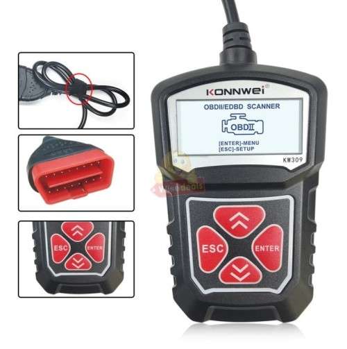 OBD2 Universal Vehicle Diagnostic Scanner - PLEASE SEE NEW DELIVERY FEES