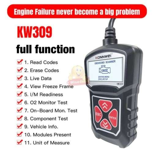 OBD2 Universal Vehicle Diagnostic Scanner - PLEASE SEE NEW DELIVERY FEES