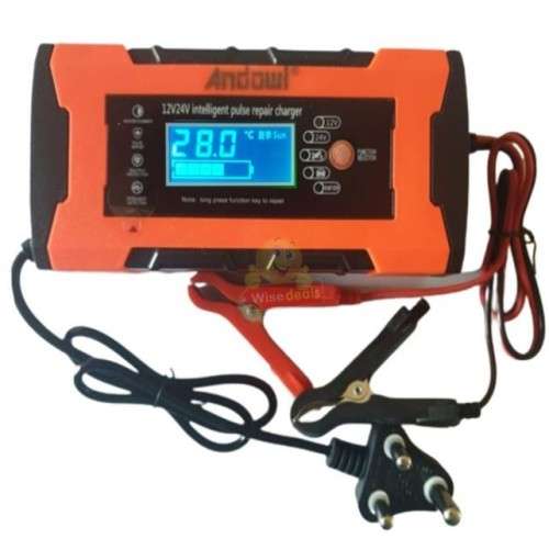 12V and 24V Intelligent Pulse Repair Battery Charger