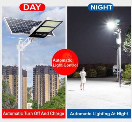 250W Solar Street Light with Adjustable Solar Panel - PLEASE SEE NEW DELIVERY FEES