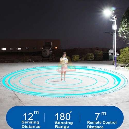 250W Solar Street Light with Adjustable Solar Panel - PLEASE SEE NEW DELIVERY FEES