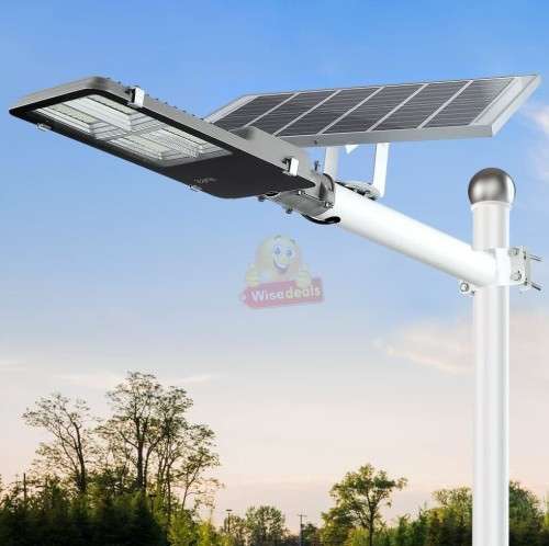 250W Solar Street Light with Adjustable Solar Panel - PLEASE SEE NEW DELIVERY FEES