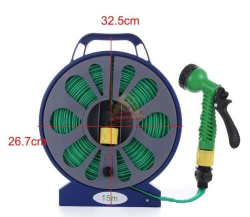 15m Hose kit with stand and 7 nozzle settings