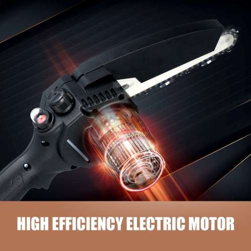 550W 24V Cordless Chain Saw in handy carry case with Accessories