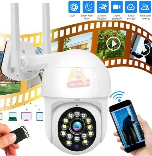 Waterproof OUTDOOR WIFI IP Camera