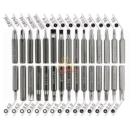 32 in 1 Electronics Magnetic Precision Screwdriver Set